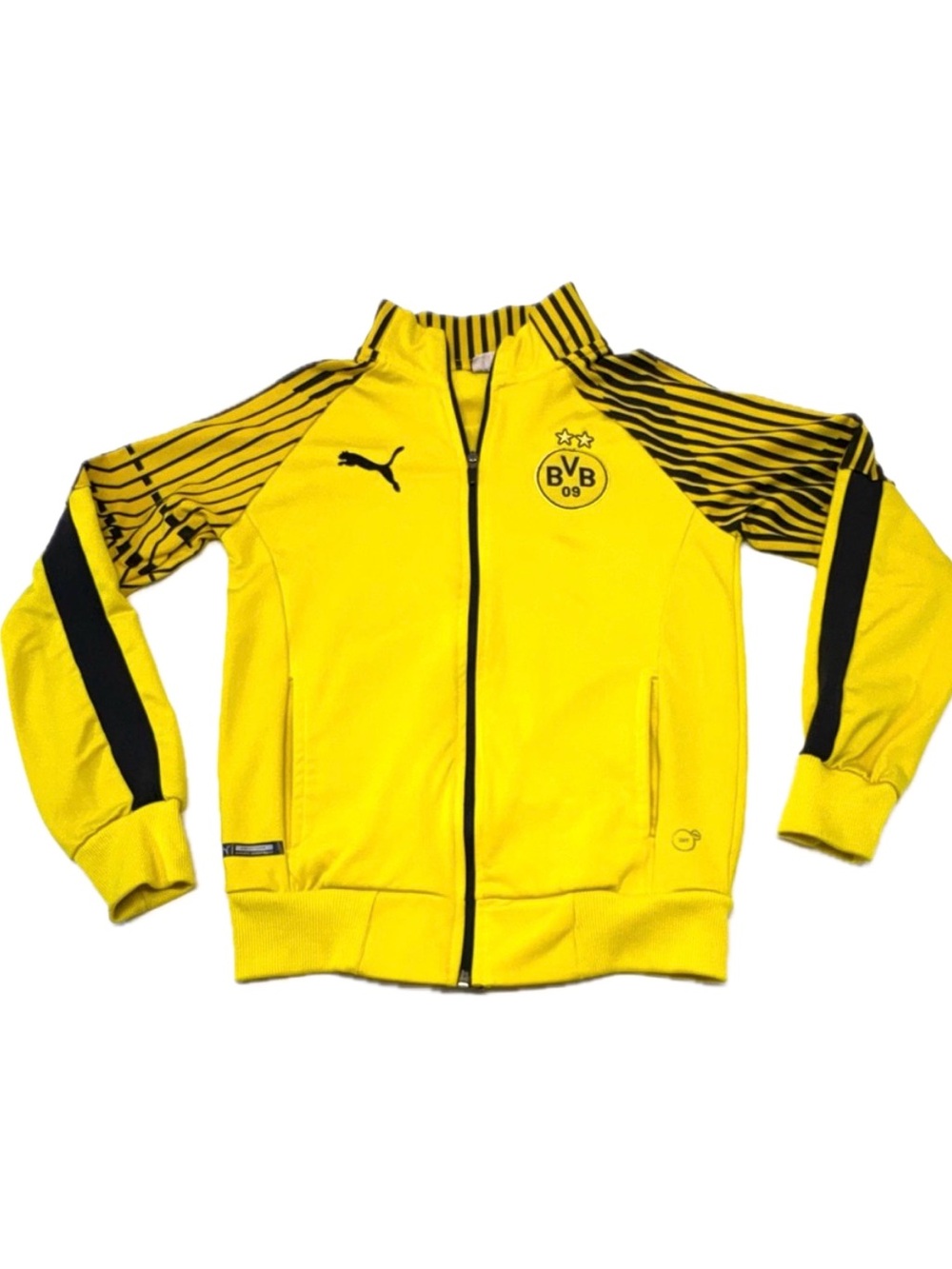 Puma Borussia Dortmund BVB Youth Medium 10-12 Soccer Training Track Jacket